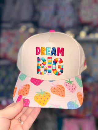 Dream Big Embroidered Hat