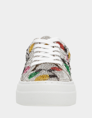 Betsey Johnson Multi Light bling sneakers