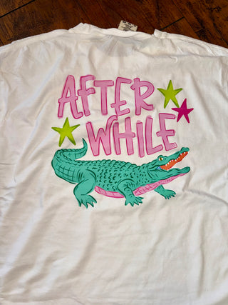 Later Gator, After While Crocodile graphic tee