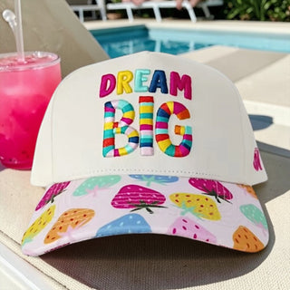Dream Big Embroidered Hat