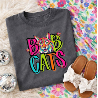 Bobcats Friday Night NeonGraphic Tee