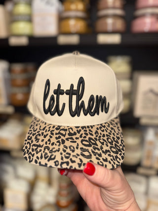 Let Them embroidered hat