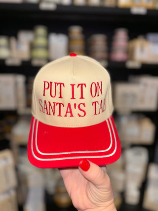 Put it on Santa's Tab hat