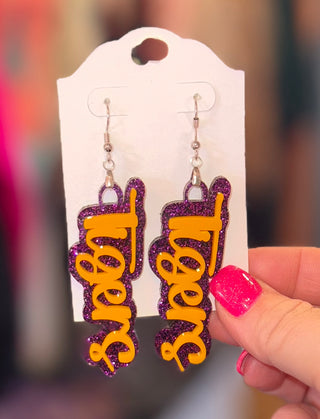 Tigers earrings