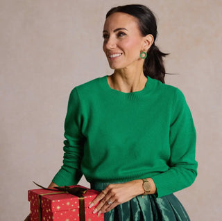 Holiday Wreath earrings