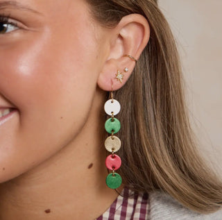 Holiday Confetti Sylvie earrings