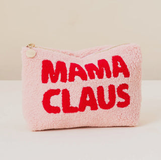 Mama Claus makeup bag