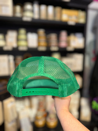 Put it on Santa's Tab patch hat with chain