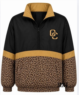 Ore City Rebels On the Go Pullover- Leopard