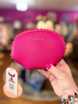 Hollis Pink makeup bag