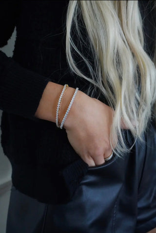 Chansuttpearls Stretchy Tennis bracelet