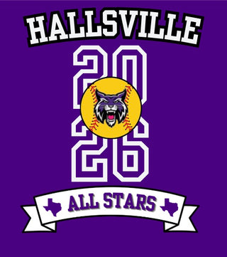 Hallsville All Stars Tee- SOFTBALL