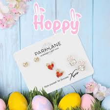 Park Lane Hoppy Easter Stud Earring Set