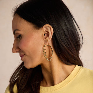 Football Earrings