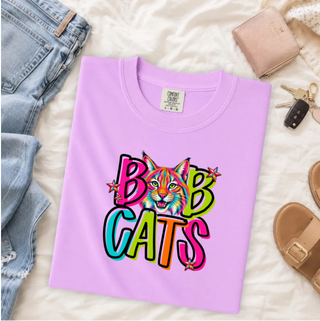 Bobcats Friday Night NeonGraphic Tee