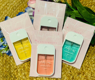 Mint hand sanitizer