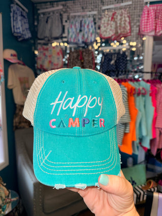 Out of Office Hat with beaded chain