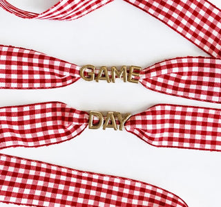 Game Day Shoelace Sets, Multicolor Gingham