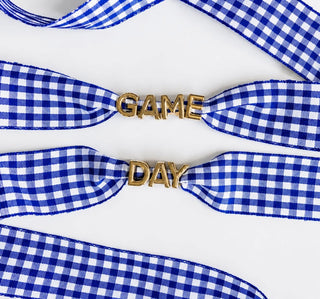 Game Day Shoelace Sets, Multicolor Gingham