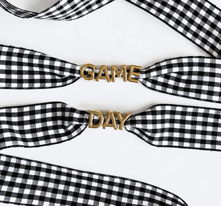 Game Day Shoelace Sets, Multicolor Gingham