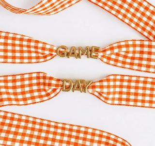 Game Day Shoelace Sets, Multicolor Gingham