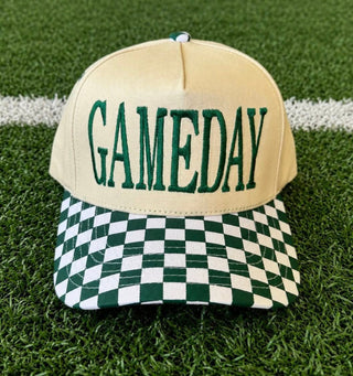 Checkered Canvas Game Day Hat