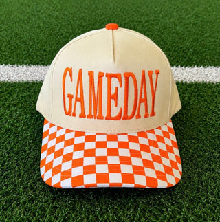 Checkered Canvas Game Day Hat