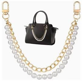 Pearl Luxe Purse Chain Strap