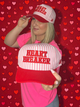 Heartbreaker striped hat