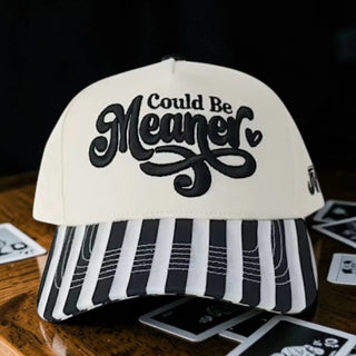 Could Be Meaner embroidered hat