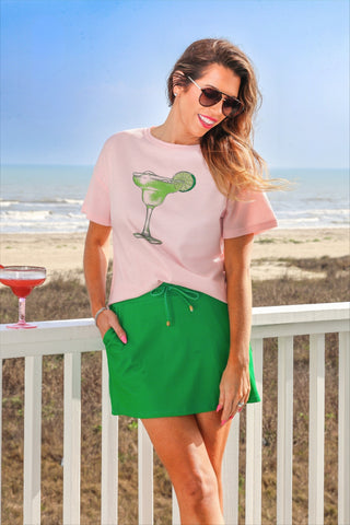 Weekend Waffle Tee- Margarita
