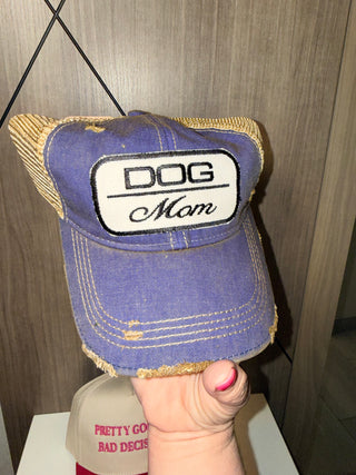 Dog Mom mesh back hat