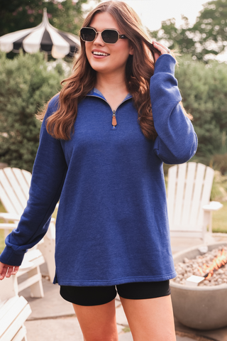 Miley Quarter Zip Pullover