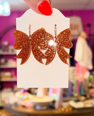 Fall Bow earrings