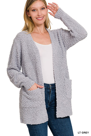Zenana Popcorn Cardigan