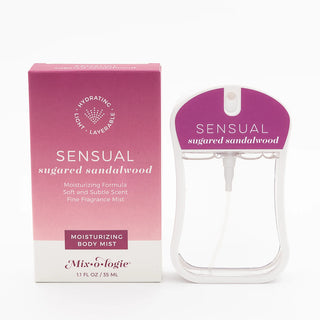 Sensual (sugared sandalwood) Moisturizing Body Mist- Mixologie