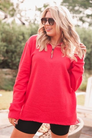 Miley Quarter Zip Pullover