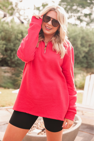 Miley Quarter Zip Pullover
