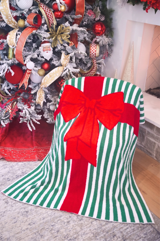 PREORDER- Wrapped With a Bow Blanket