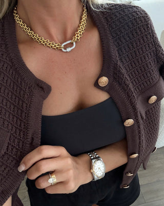 Kristi Necklace by Chansuttpearls