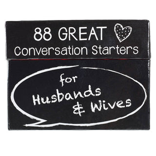 88 Conversation Starters for Husbands & Wives