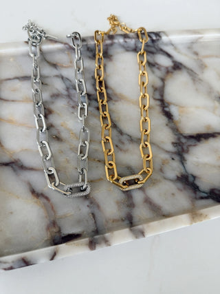 Chansuttpearls Ava Necklace- gold