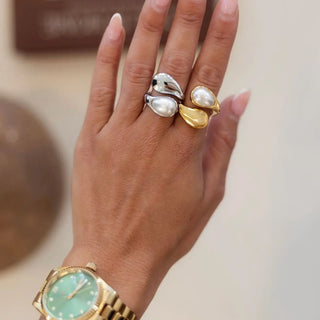 Chansutt Pearls Ava Ring