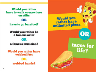 Would You Rather?  Kids book