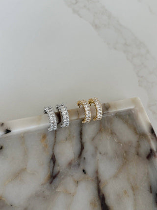 VANESSA EARRINGS: SILVER