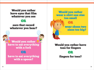 Would You Rather?  Kids book
