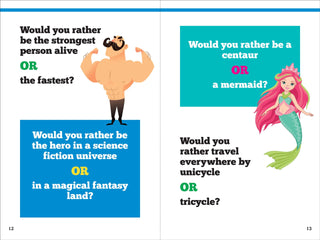 Would You Rather?  Kids book