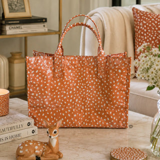 Fawntastic Deer Vinyl Tote Bag