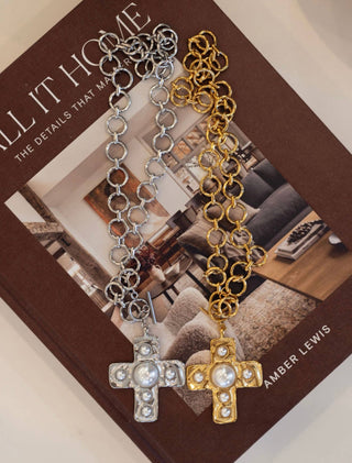 Chansuttpearls HARPER NECKLACE: SILVER