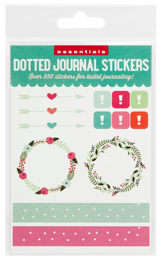 Essentials Dotted Journal Planner Stickers
